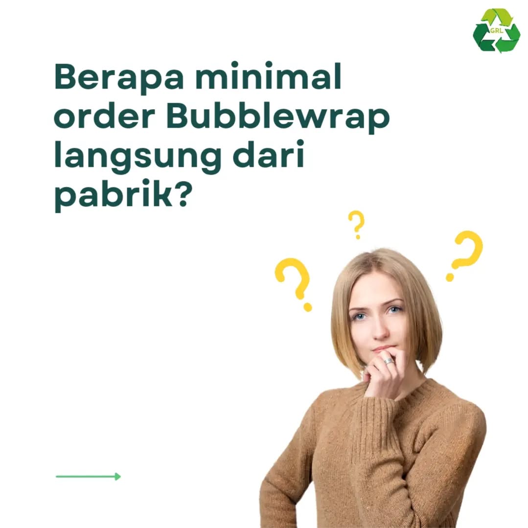 Minimal Order Bubble Wrap GRL