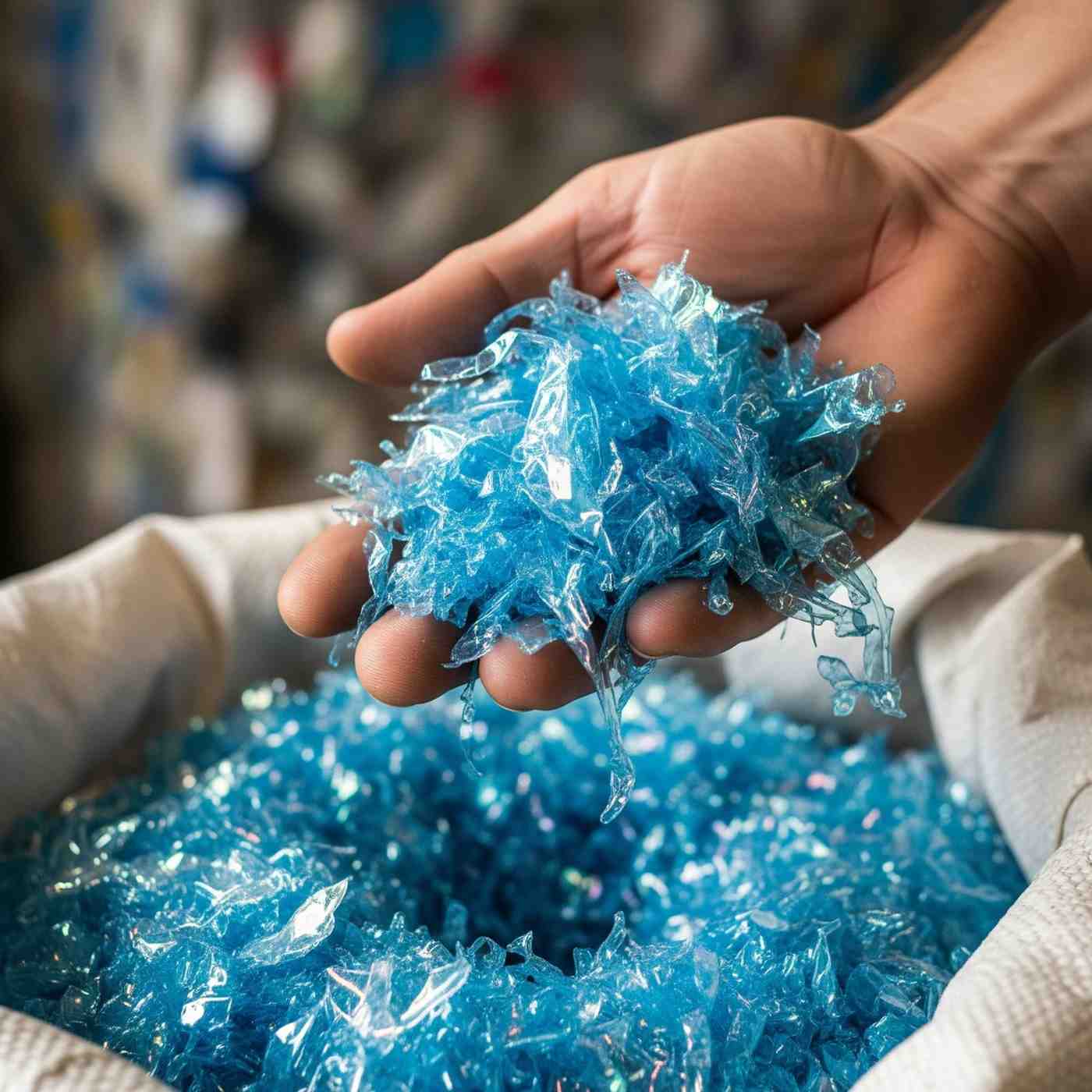 Pemrosesan Biji Plastik Daur Ulang